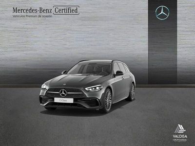 Gris Usado 2022 Mercedes C220 AMG line Familiar | 39.900 € (Un poco caro)