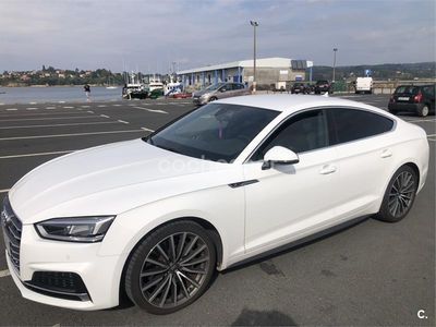 Usado Audi A5 Sportback S-Line 252 CV (185 kW) 2017 Blanco Utilitario