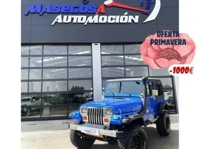 Usado Jeep Wrangler 177 CV (130 kW) 1993 Azul SUV