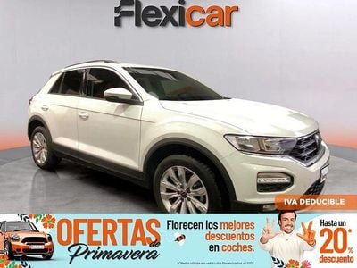Usado VW T-Roc Advance 150 CV (110 kW) 2020 Blanco SUV