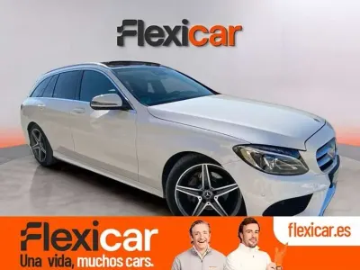 Usado Mercedes C220 170 CV (125 kW) 2018 Blanco Familiar