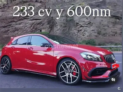 Usado Mercedes A200 136 CV (100 kW) 2018 Rojo Berlina