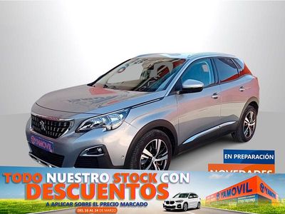 Usado Peugeot 3008 Allure 130 CV (95 kW) 2018 Gris / plata SUV