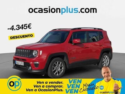 Käytetty Jeep Renegade Longitude 150 HP (110 kW) 2020 Punainen Katumaasturi