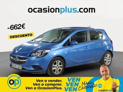 Usado Opel Corsa Selective 90 CV (66 kW) 2017 Azul Utilitario