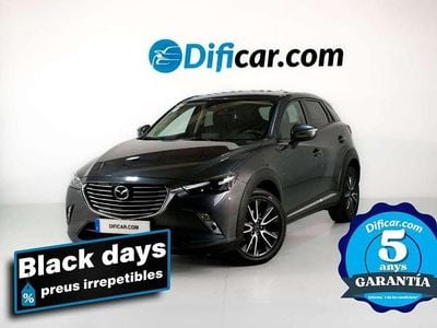 Gris Usado 2018 Mazda CX-3 Luxury SUV | 16.490 € (Precio justo)