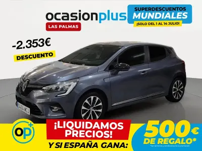 Usado Renault Clio Intens 140 CV (102 kW) 2022 Gris Utilitario