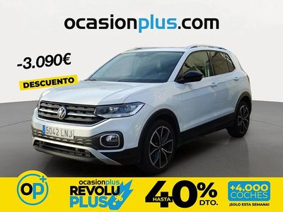Usado VW T-Cross Sportline 150 CV (110 kW) 2021 Blanco SUV