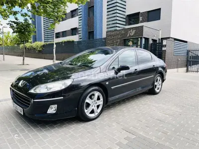 Usado Peugeot 407 Sport 136 CV (100 kW) 2007 Negro Berlina