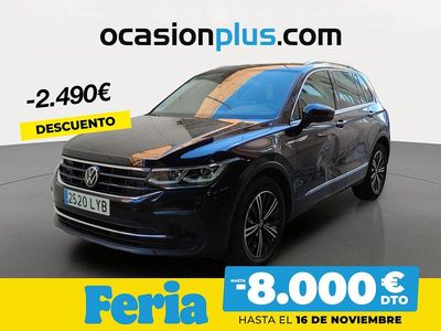 Negro Usado 2022 VW Tiguan Life SUV | 25.990 € (Buen precio)