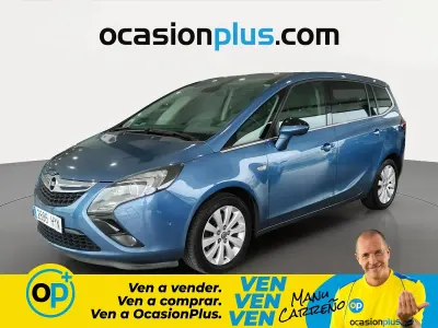 Usado Opel Zafira Excellence 165 CV (121 kW) 2014 Azul Monovolumen