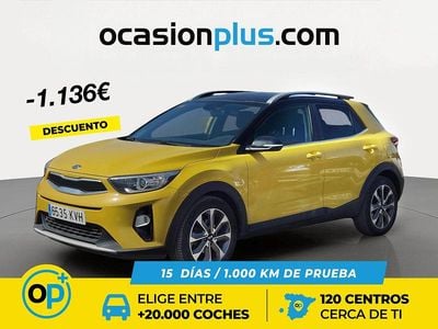 Usado Kia Stonic 100 CV (73 kW) 2019 Negro SUV