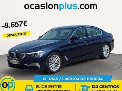 Usado BMW 540 340 CV (250 kW) 2017 Azul Berlina