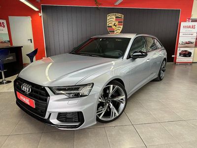 Usado Audi S6 Ambiente 349 CV (256 kW) 2019 Gris plata Familiar