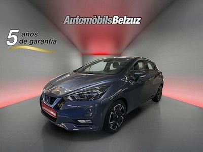 Usado Nissan Micra Visia 92 CV (67 kW) 2021 Azul Utilitario