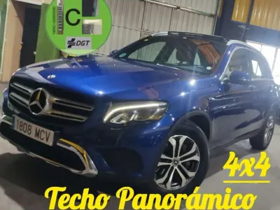 Usado Mercedes GLC250 211 CV (155 kW) 2018 Azul SUV