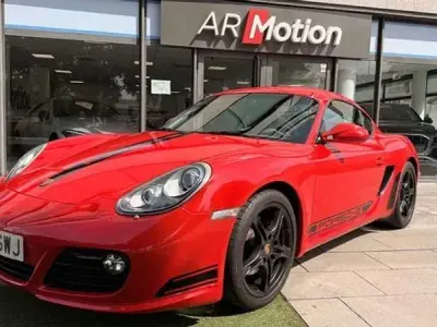 Usado Porsche Cayman S 319 CV (234 kW) 2010 Rojo Coupe