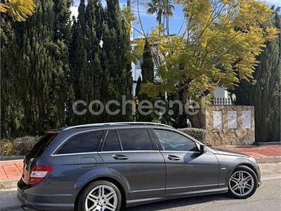 Gris / plata Usado 2009 Mercedes C320 Avantgarde Familiar | 11.500 € (Un poco caro)