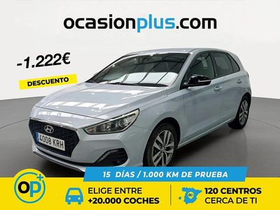 Begagnad Hyundai i30 GO! 95 HK (69 kW) 2018 Grå