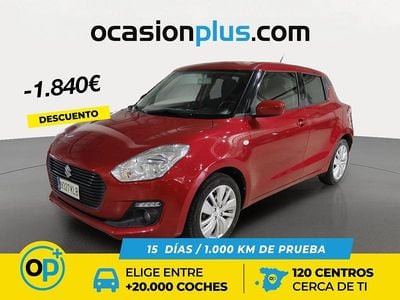 Rojo Usado 2018 Suzuki Swift Berlina | 11.150 € (Precio justo)