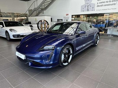 Usado Porsche Taycan Turbo 500 kW (680 CV) 2020 Azul Berlina