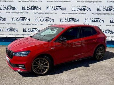 Usado Skoda Fabia Monte Carlo 110 CV (80 kW) 2022 Rojo Utilitario
