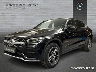 Usado Mercedes GLC300e AMG line 320 CV (235 kW) 2022 Negro SUV