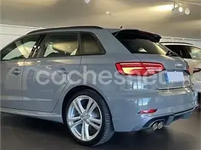 Usado Audi A3 S-Line 150 CV (110 kW) 2020 Gris / plata Berlina