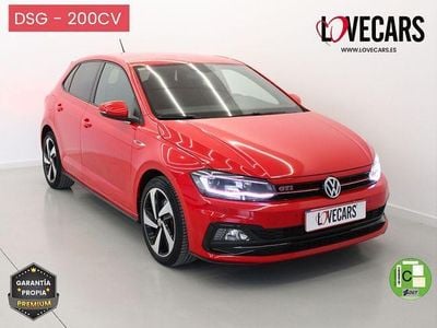 Rojo Usado 2019 VW Polo GTI Berlina | 21.990 € (Precio justo)