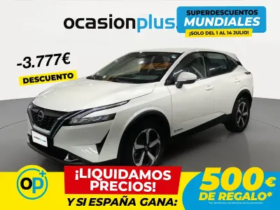 Usado Nissan Qashqai N-Connecta 190 CV (139 kW) 2024 Blanco SUV