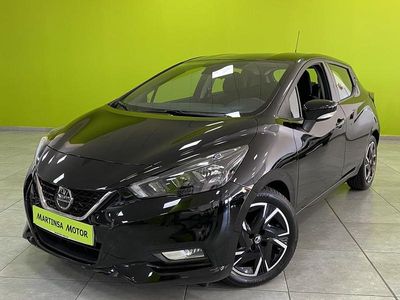 Usado Nissan Micra Acenta 92 CV (67 kW) 2022 Negro Utilitario