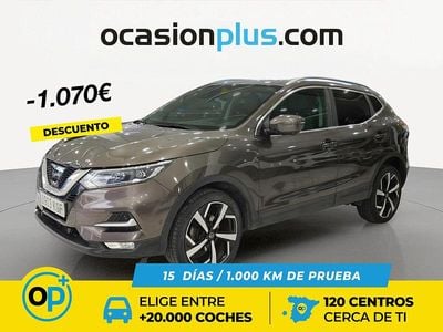Usado Nissan Qashqai Tekna 163 CV (119 kW) 2017 Marrón SUV