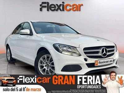 Usado Mercedes C180 Avantgarde 120 CV (88 kW) 2017 Blanco Berlina