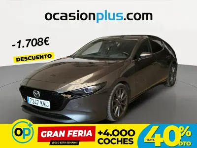 Usado Mazda 3 122 CV (89 kW) 2019 Gris
