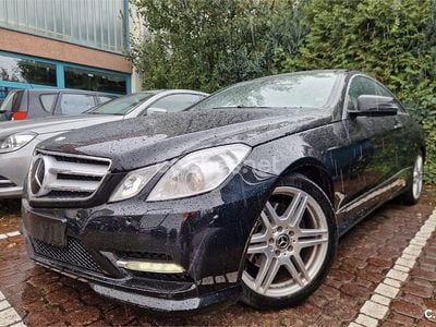 Negro Usado 2012 Mercedes E250 Coupe | 15.500 € (Buen precio)