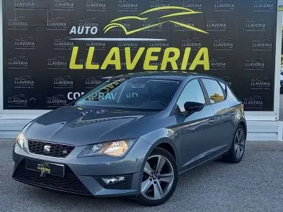 Usado Seat Leon ST FR 150 CV (110 kW) 2015 Gris Familiar