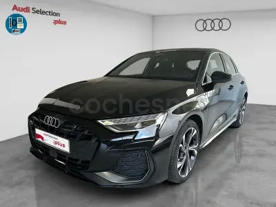 Usado Audi A3 S-Line 204 CV (150 kW) 2025 Negro Berlina