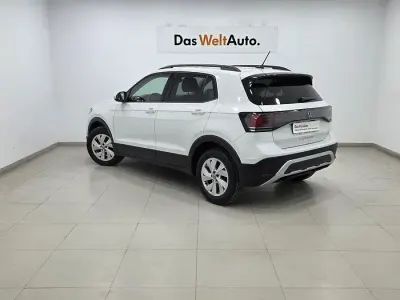 Usado VW T-Cross Life 95 CV (69 kW) 2024 Blanco SUV