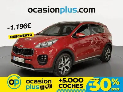 Usado Kia Sportage GT-Line 136 CV (100 kW) 2016 Rojo SUV