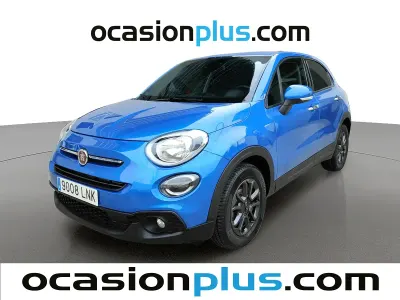 Käytetty Fiat 500X Connect 130 HP (95 kW) 2021 Sininen Katumaasturi