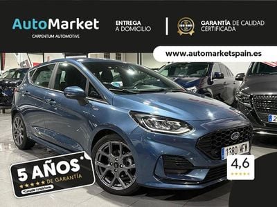 Azul Usado 2023 Ford Fiesta ST-Line Berlina | 13.980 € (Precio justo)