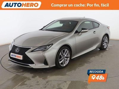 Usado Lexus RC300h Executive Line 223 CV (164 kW) 2019 Gris Coupe