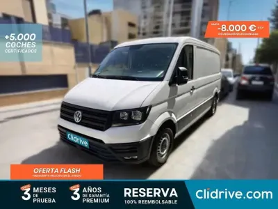 Usado VW Crafter 102 CV (75 kW) 2024 Blanco Van