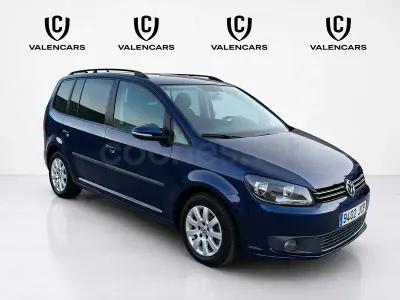Usado VW Touran Advance 105 CV (77 kW) 2015 Azul Monovolumen