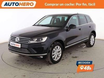 Usado VW Touareg 205 CV (150 kW) 2015 Negro SUV