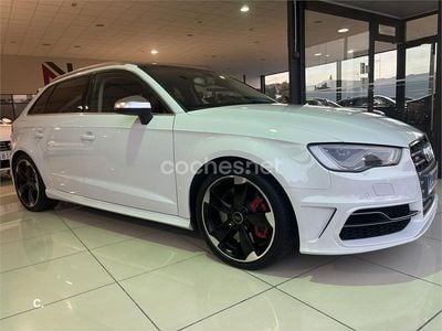 Usado Audi S3 300 CV (220 kW) 2014 Blanco Berlina
