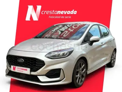 Usado Ford Fiesta ST-Line 125 CV (91 kW) 2023 Gris / plata Utilitario