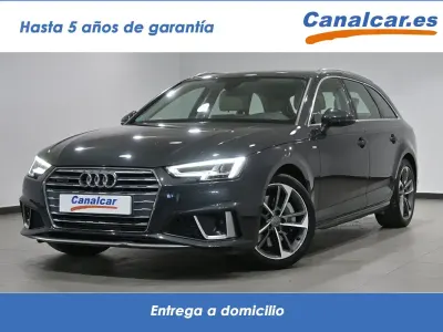 Usado Audi A4 S-Line 265 CV (194 kW) 2019 Gris Familiar