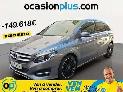 Usado Mercedes B200 Urban 136 CV (100 kW) 2017 Gris Monovolumen