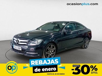 Negro Usado 2013 Mercedes C220 Coupe | 13.450 € (Precio justo)
